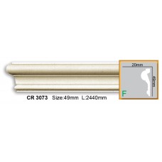 Декоративный молдинг из полиуретана CR 3073 (2.44м)*
